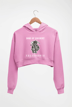 Load image into Gallery viewer, Sons of Anarchy Crop HOODIE FOR WOMEN-Light Baby Pink-Ektarfa.online
