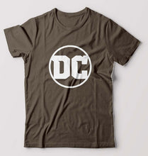 Load image into Gallery viewer, DC T-Shirt for Men-Olive Green-Ektarfa.online
