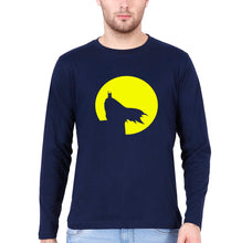 Load image into Gallery viewer, Batman Superhero Full Sleeves T-Shirt for Men-Navy Blue-Ektarfa.online
