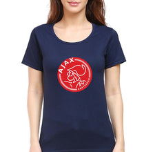 Load image into Gallery viewer, Ajax T-Shirt for Women-Navy Blue-Ektarfa.online
