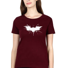 Load image into Gallery viewer, Batman Superhero T-Shirt for Women-Maroon-Ektarfa.online
