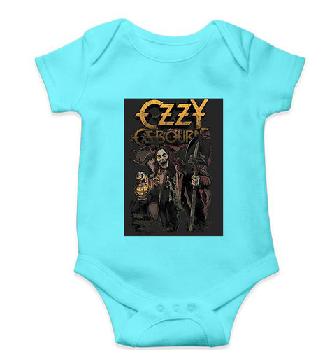Ozzy Osbourne Kids Romper For Baby Boy/Girl-Sky Blue-Ektarfa.online