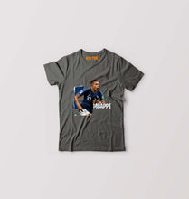 Load image into Gallery viewer, Kylian Mbappé Kids T-Shirt for Boy/Girl-Charcoal-Ektarfa.online
