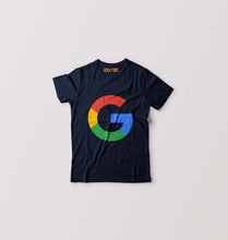 Load image into Gallery viewer, Google Kids T-Shirt for Boy/Girl-Navy Blue-Ektarfa.online
