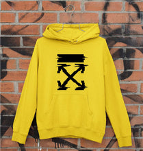 Load image into Gallery viewer, Off White Tee Unisex Hoodie for Men/Women-Mustard Yellow-Ektarfa.online
