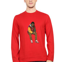 Load image into Gallery viewer, J. Cole Full Sleeves T-Shirt for Men-Red-Ektarfa.online
