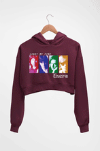 Load image into Gallery viewer, The Doors Crop HOODIE FOR WOMEN-Maroon-Ektarfa.online
