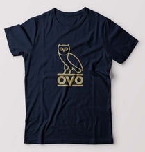 Load image into Gallery viewer, OVO T-Shirt for Men-Navy Blue-Ektarfa.online

