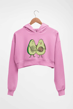 Load image into Gallery viewer, Avocado Crop HOODIE FOR WOMEN-Light Baby Pink-Ektarfa.online
