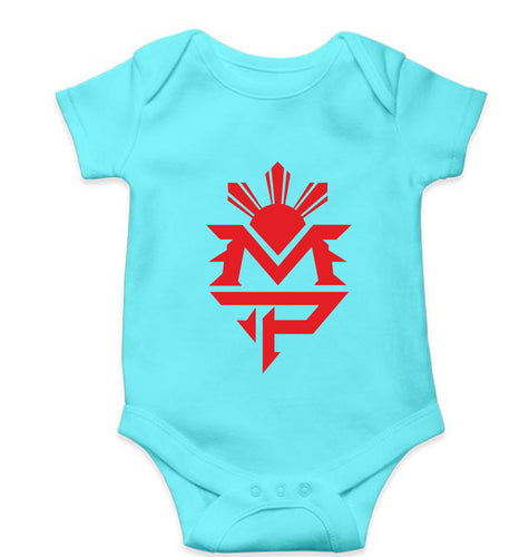 MP Manny Paquiao Pacman Kids Romper For Baby Boy/Girl-Sky Blue-Ektarfa.online