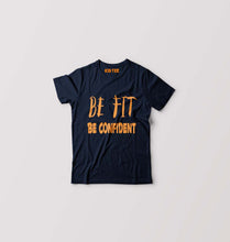 Load image into Gallery viewer, Gym Fit T-Shirt for Boy/Girl-Navy Blue-Ektarfa.online
