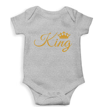 Load image into Gallery viewer, King Kids Romper For Baby Boy/Girl-Grey-Ektarfa.online
