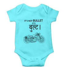 Load image into Gallery viewer, Royal Enfield Bullet Kids Romper For Baby Boy/Girl-Sky Blue-Ektarfa.online
