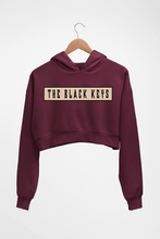 Load image into Gallery viewer, The Black Keys Crop HOODIE FOR WOMEN-Maroon-Ektarfa.online
