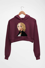 Load image into Gallery viewer, Tokyo Revengers Crop HOODIE FOR WOMEN-Maroon-Ektarfa.online
