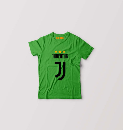 Juventus Kids T-Shirt for Boy/Girl-Flag Green-Ektarfa.online