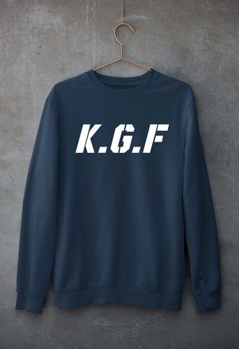 KGF Unisex Sweatshirt for Men/Women-Navy Blue-Ektarfa.online