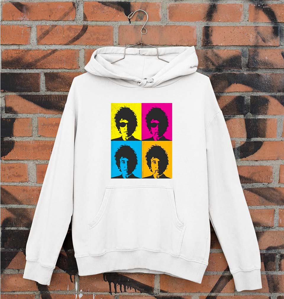 Bob Dylan Unisex Hoodie for Men/Women-White-Ektarfa.online
