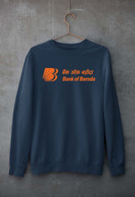 Load image into Gallery viewer, Bank of Baroda Unisex Sweatshirt for Men/Women-Navy Blue-Ektarfa.online
