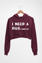 Load image into Gallery viewer, Bong Crop HOODIE FOR WOMEN-Maroon-Ektarfa.online
