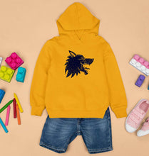 Load image into Gallery viewer, Wolf Kids Hoodie for Boy/Girl-Mustard Yellow-Ektarfa.online
