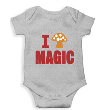 Load image into Gallery viewer, Mushroom Kids Romper For Baby Boy/Girl-0-5 Months(18 Inches)-Grey-Ektarfa.online
