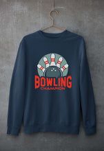 Load image into Gallery viewer, Bowling Champion Unisex Sweatshirt for Men/Women-Navy Blue-Ektarfa.online
