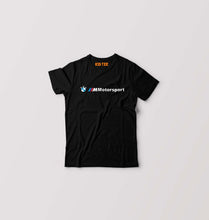 Load image into Gallery viewer, BMW Motorsport Kids T-Shirt for Boy/Girl-Black-Ektarfa.online
