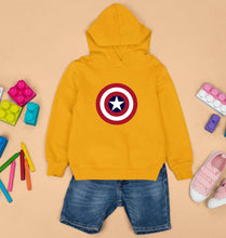 Load image into Gallery viewer, Captain America Kids Hoodie for Boy/Girl-1-2 Years(24 Inches)-Mustard Yellow-Ektarfa.online
