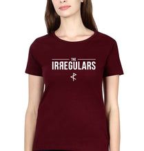 Load image into Gallery viewer, The Irregulars T-Shirt for Women-Maroon-Ektarfa.online
