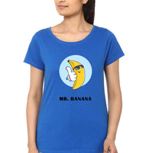 Load image into Gallery viewer, Banana T-Shirt for Women-Royal Blue-Ektarfa.online
