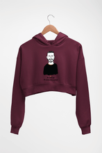 Load image into Gallery viewer, Justin Timberlake Crop HOODIE FOR WOMEN-Maroon-Ektarfa.online
