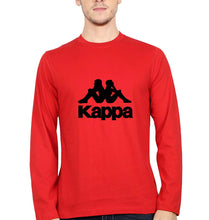 Load image into Gallery viewer, Kappa Full Sleeves T-Shirt for Men-Red-Ektarfa.online
