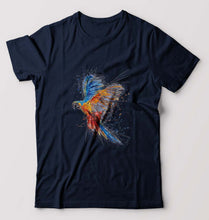 Load image into Gallery viewer, Parrot T-Shirt for Men-Navy Blue-Ektarfa.online
