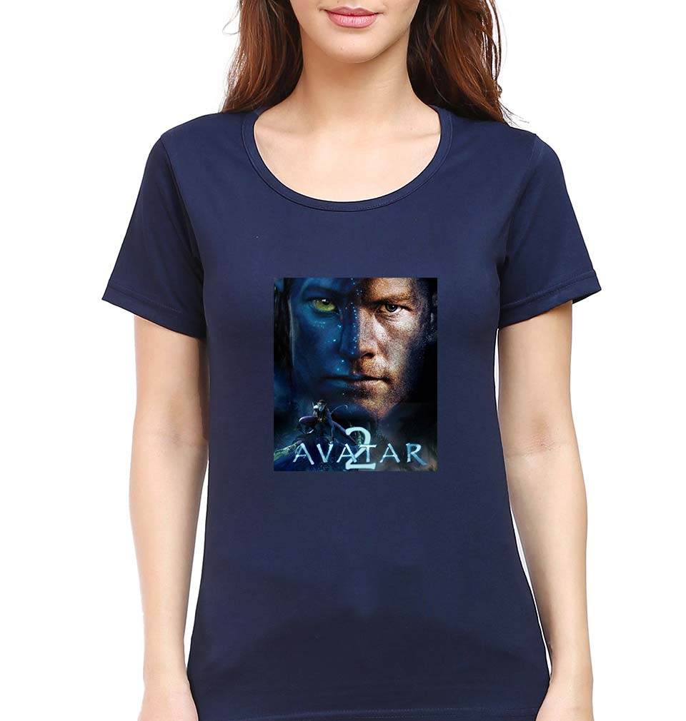 Avatar T-Shirt for Women-Navy Blue-Ektarfa.online
