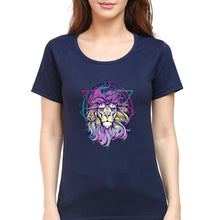 Load image into Gallery viewer, Psychedelic Lion T-Shirt for Women-Ektarfa.online
