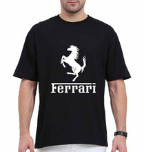 Load image into Gallery viewer, Ferrari F1 Oversized T-Shirt for Men-Black-Ektarfa.online
