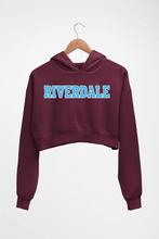 Load image into Gallery viewer, Riverdale Crop HOODIE FOR WOMEN-Maroon-Ektarfa.online
