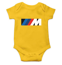 Load image into Gallery viewer, BMW Kids Romper Kids Romper For Baby Boy/Girl-0-5 Months(18 Inches)-Yellow-Ektarfa.online
