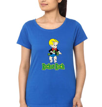 Load image into Gallery viewer, Richie Rich T-Shirt for Women-Royal Blue-Ektarfa.online
