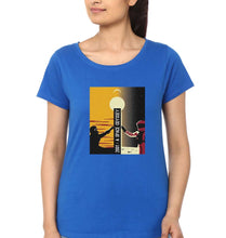 Load image into Gallery viewer, 2001 A Space Odyssey T-Shirt for Women-Royal Blue-Ektarfa.online

