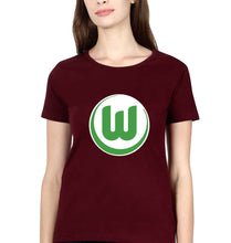 Load image into Gallery viewer, Wolfsburg T-Shirt for Women-Maroon-Ektarfa.online

