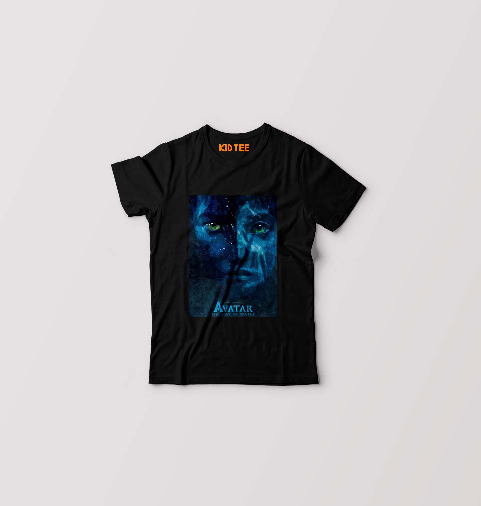 Avatar Kids T-Shirt for Boy/Girl-Black-Ektarfa.online
