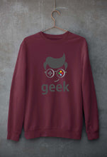 Load image into Gallery viewer, Geek Unisex Sweatshirt for Men/Women-Maroon-Ektarfa.online
