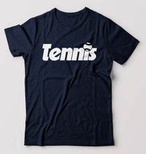 Load image into Gallery viewer, Tennis T-Shirt for Men-Navy Blue-Ektarfa.online
