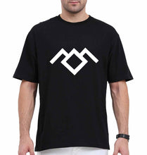 Load image into Gallery viewer, Owl Cave Twin Peaks Oversized T-Shirt for Men-Black-Ektarfa.online
