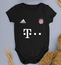 Load image into Gallery viewer, FC Bayern Munich 2021-22 Kids Romper For Baby Boy/Girl-0-5 Months(18 Inches)-Black-Ektarfa.online
