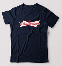 Load image into Gallery viewer, Budweiser T-Shirt for Men-Navy Blue-Ektarfa.online
