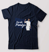 Load image into Gallery viewer, Hardik Pandya T-Shirt for Men-Navy Blue-Ektarfa.online
