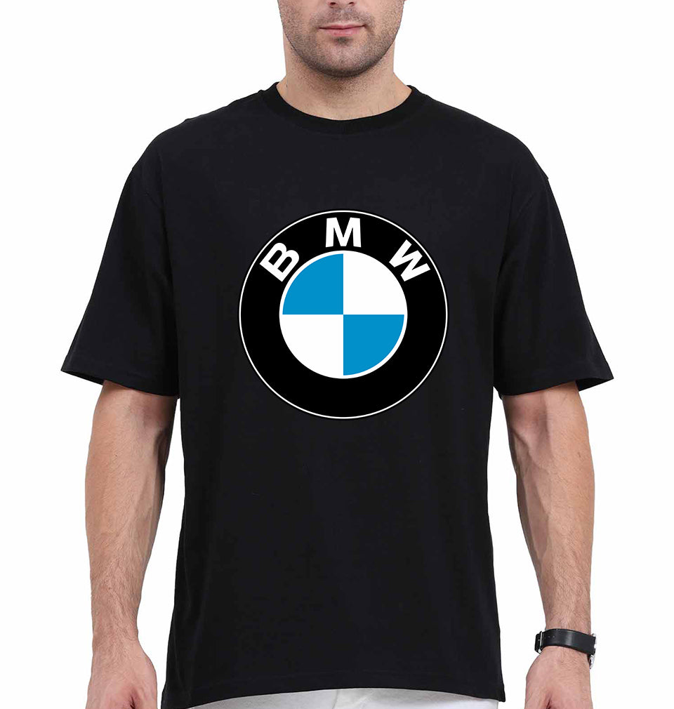 BMW Oversized T-Shirt for Men-Black-Ektarfa.online
